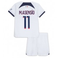 Paris Saint-Germain Marco Asensio #11 Gostujuci Dres za djecu 2023-24 Kratak Rukav (+ Kratke hlače)